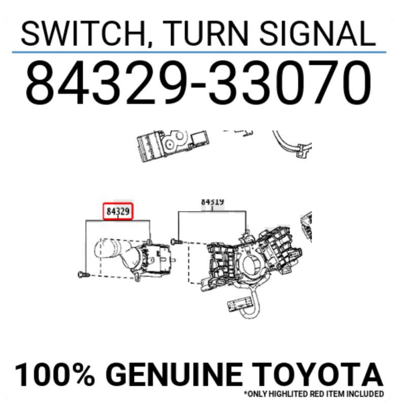Switch Assembly Combination - 8432933070